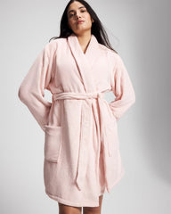 PRETTY PINK - Plush Short Robe | Soma
