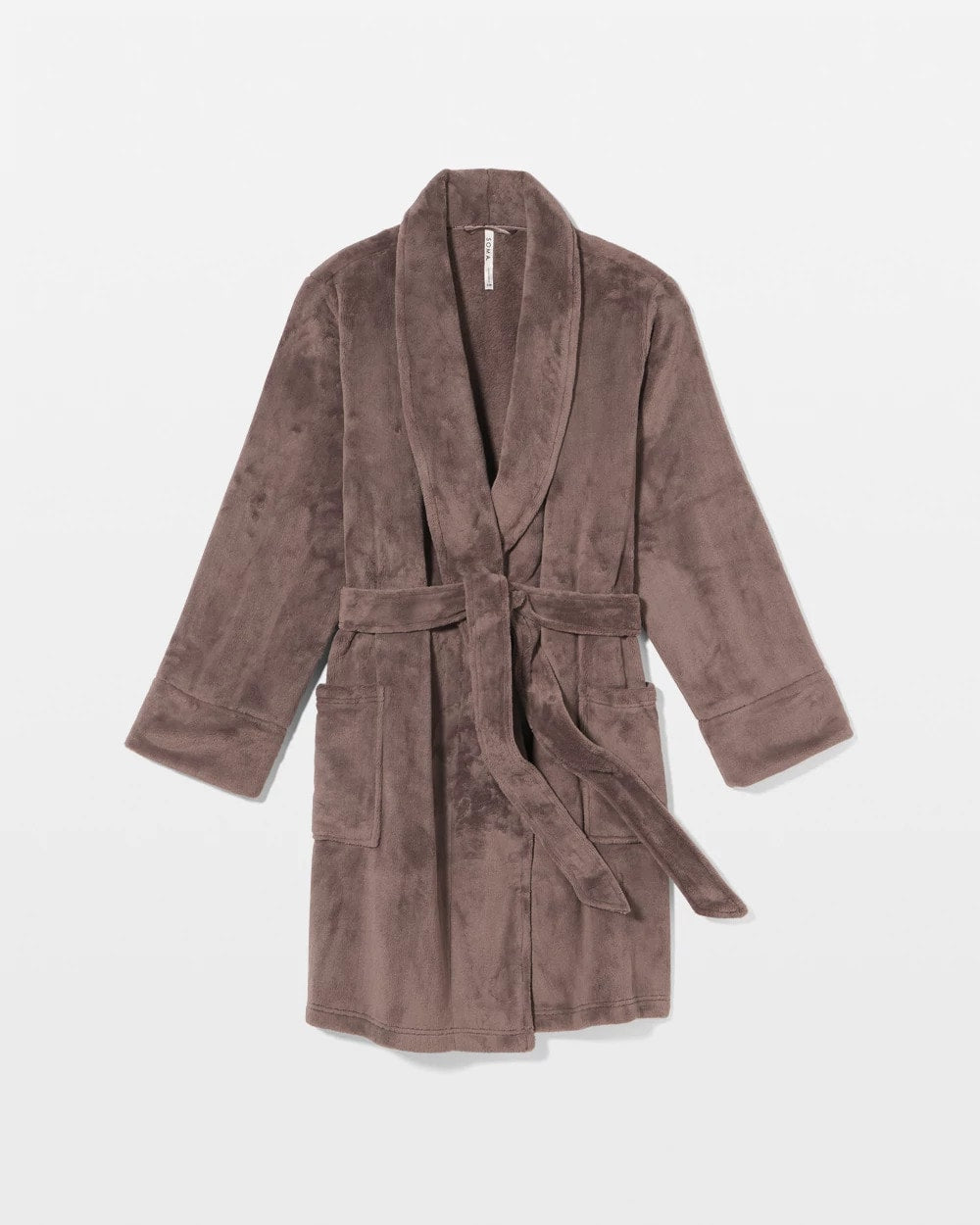 DARK TAUPE - Plush Short Robe | Soma