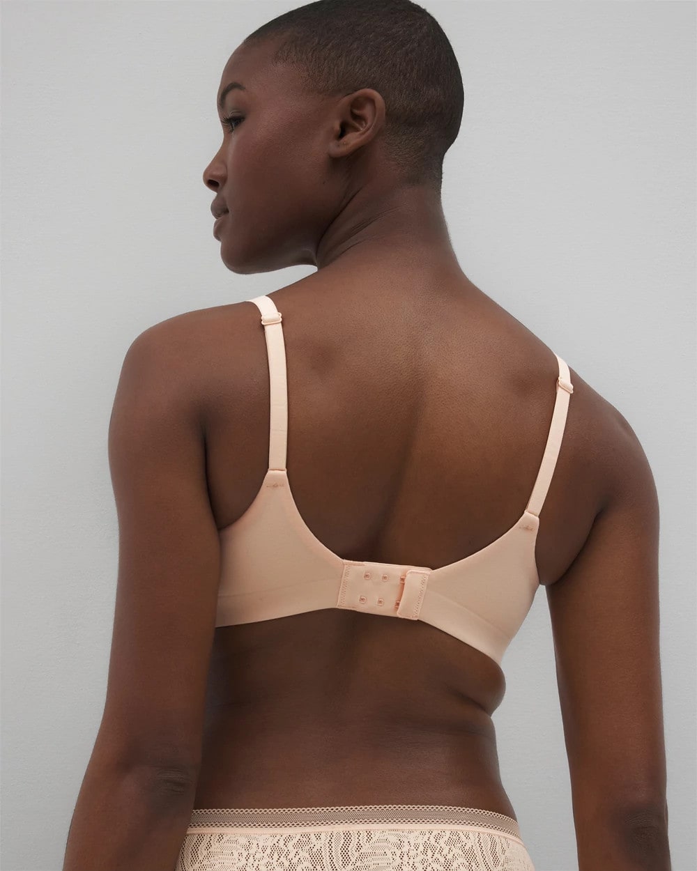 PEACH PARFAIT - Wireless Bra with Lace | Soma