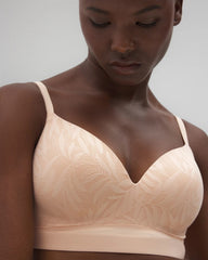 PEACH PARFAIT - Wireless Bra with Lace | Soma