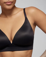 BLACK - Luxe Plunge Bralette | Soma