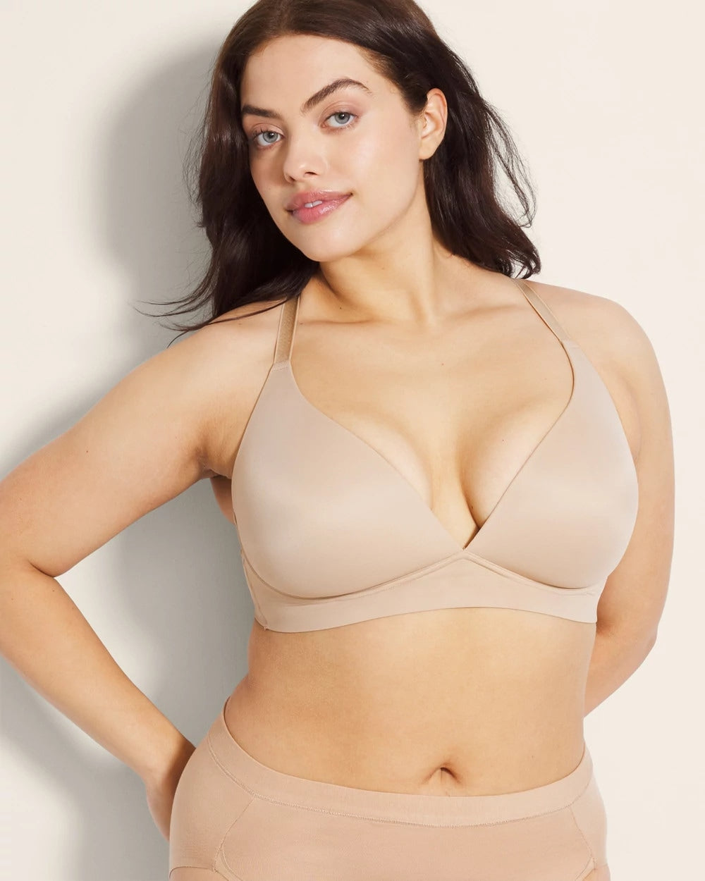 WARM AMBER - Luxe Plunge Bralette | Soma