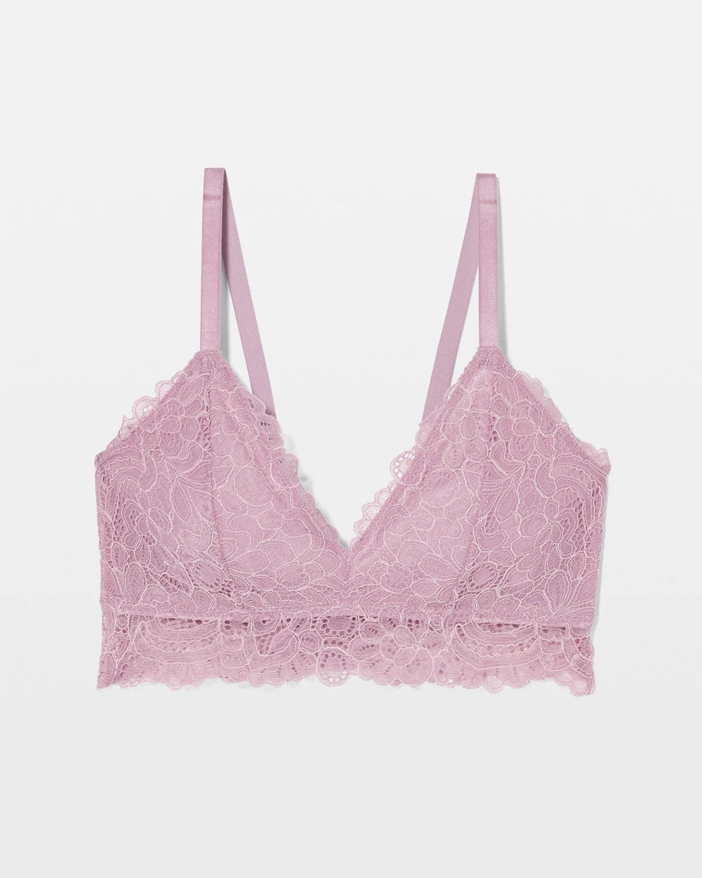 LILAC WINE/LILAC ASH CD - Corded Lace Bralette | Soma