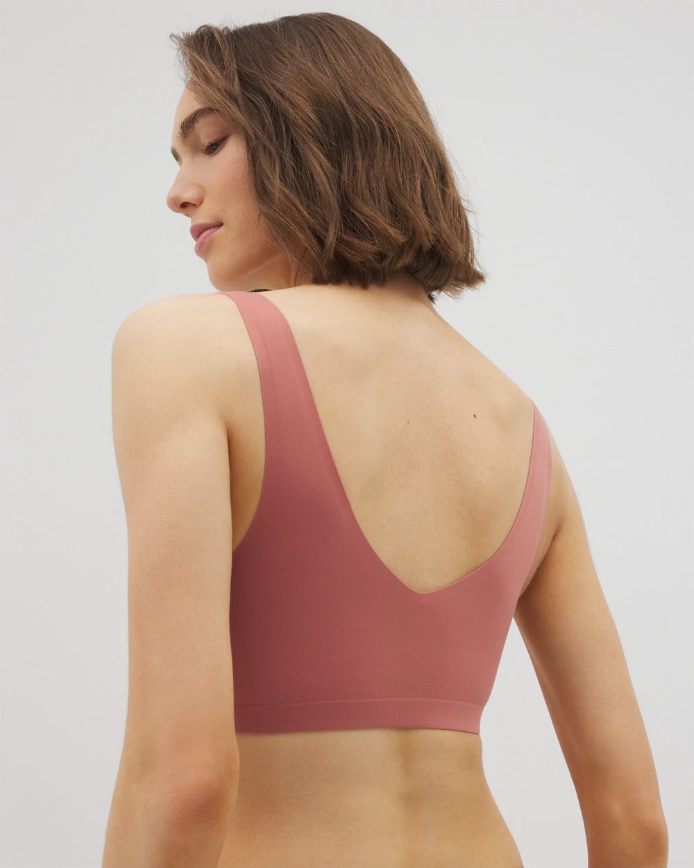 CLAY ROSE - Mesh Bralette | Soma