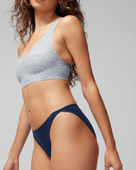 BLURRED GRAPHITE - Racerback Bralette | Soma