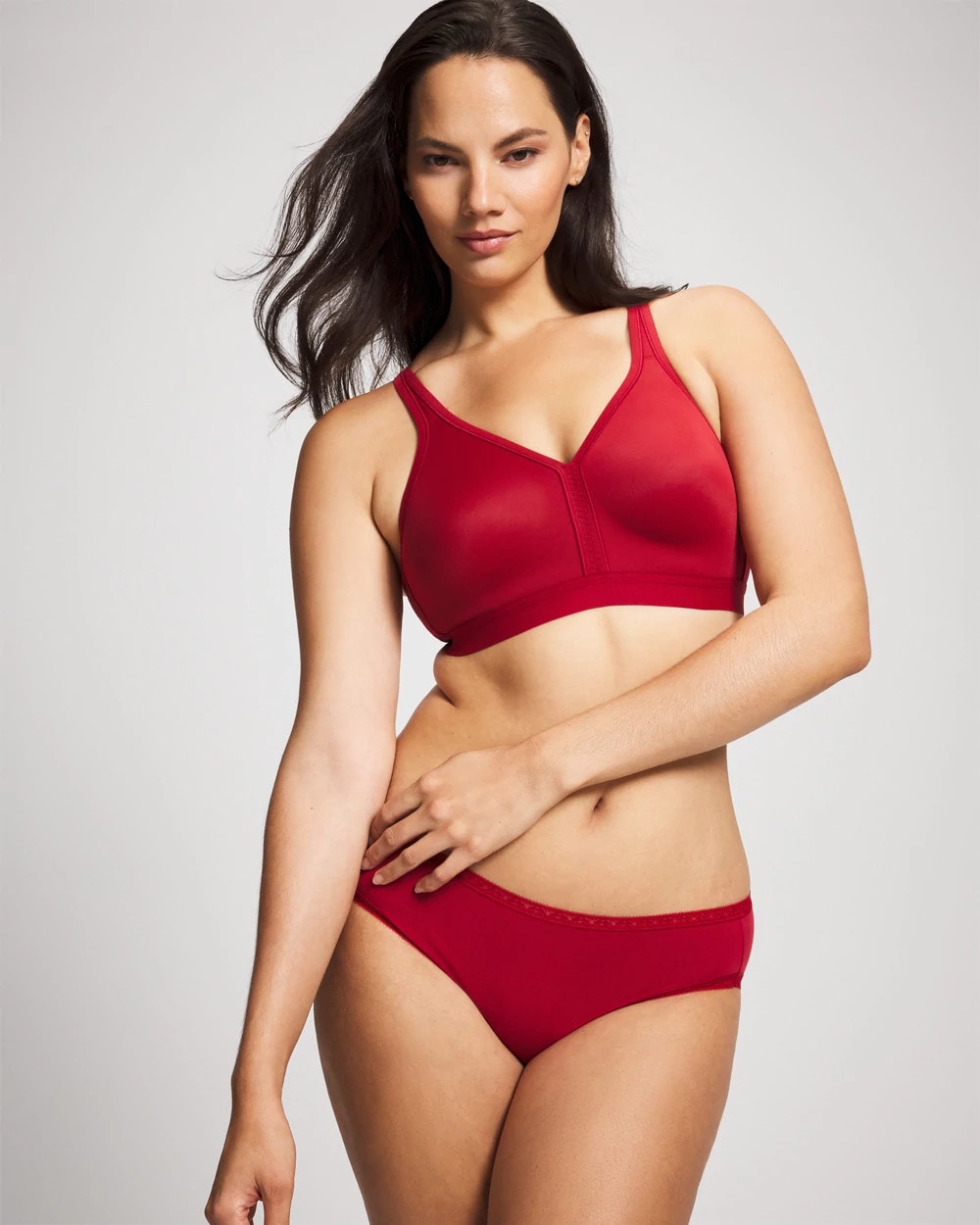 PAINT THE TOWN RED - Wireless Unlined Full Coverage Bra | Soma