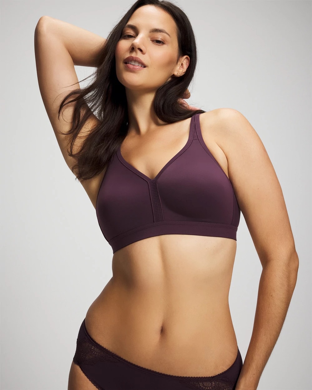 PLUM PERFECT - Wireless Unlined Full Coverage Bra | Soma