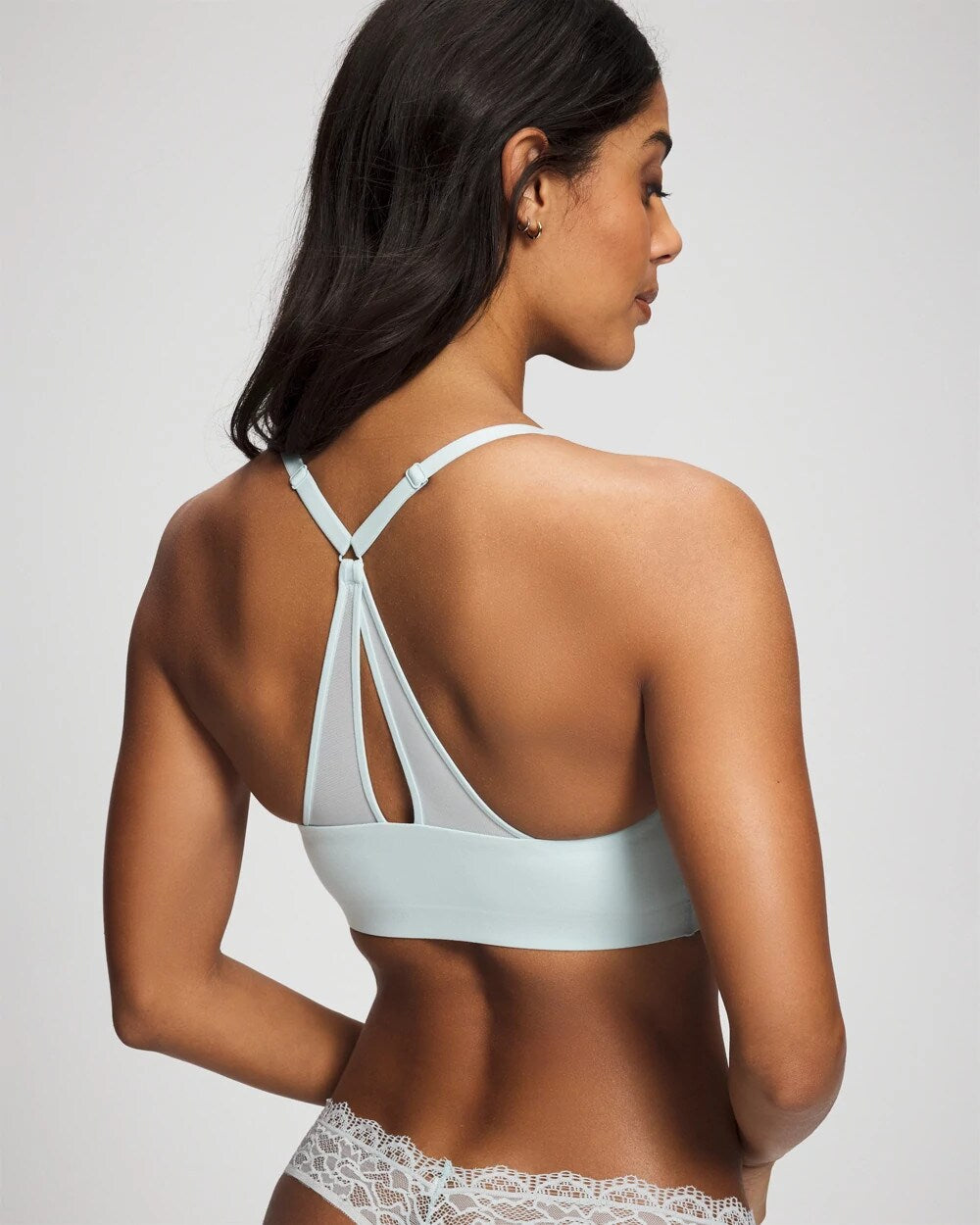TRANQUILITY - Racerback Mesh Bralette | Soma