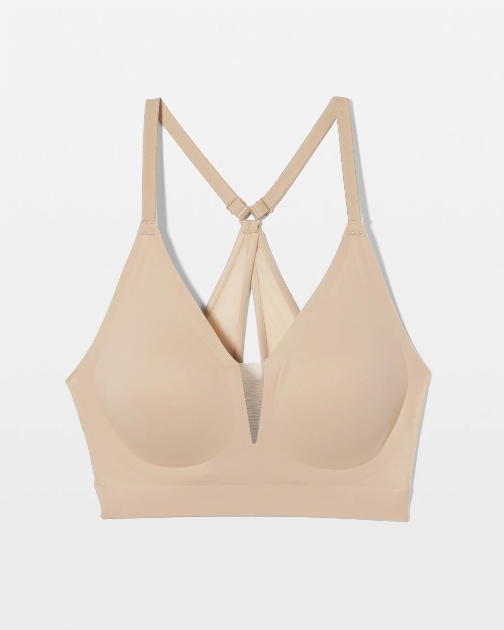 WARM AMBER - Racerback Mesh Bralette | Soma