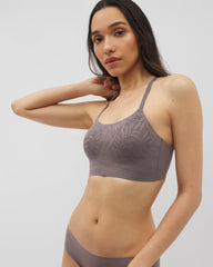 GRAY ABYSS - Lace Adjustable Bralette | Soma