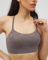 GRAY ABYSS - Lace Adjustable Bralette | Soma