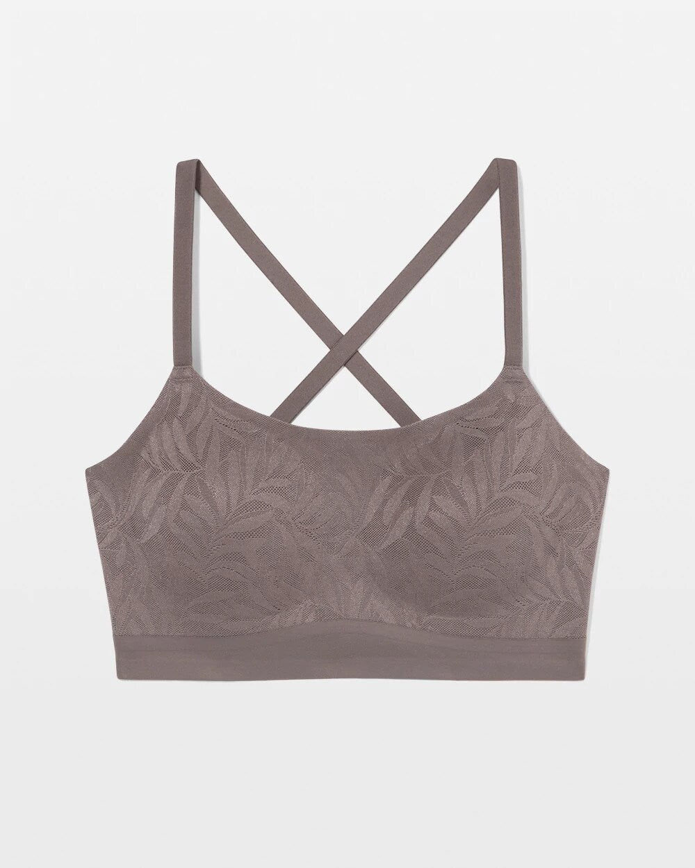 GRAY ABYSS - Lace Adjustable Bralette | Soma