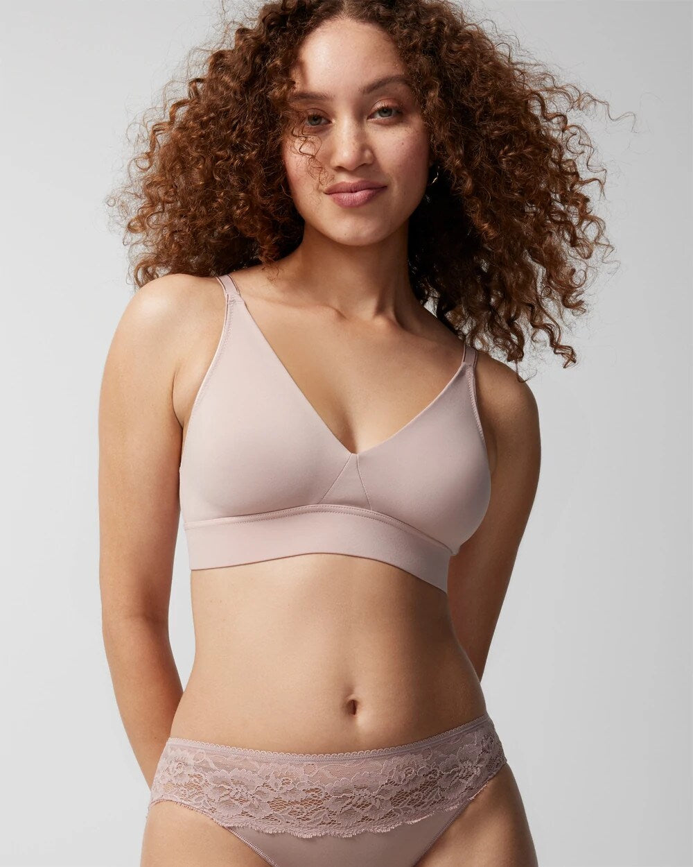 ADOBE ROSE - Wireless Unlined Bra | Soma