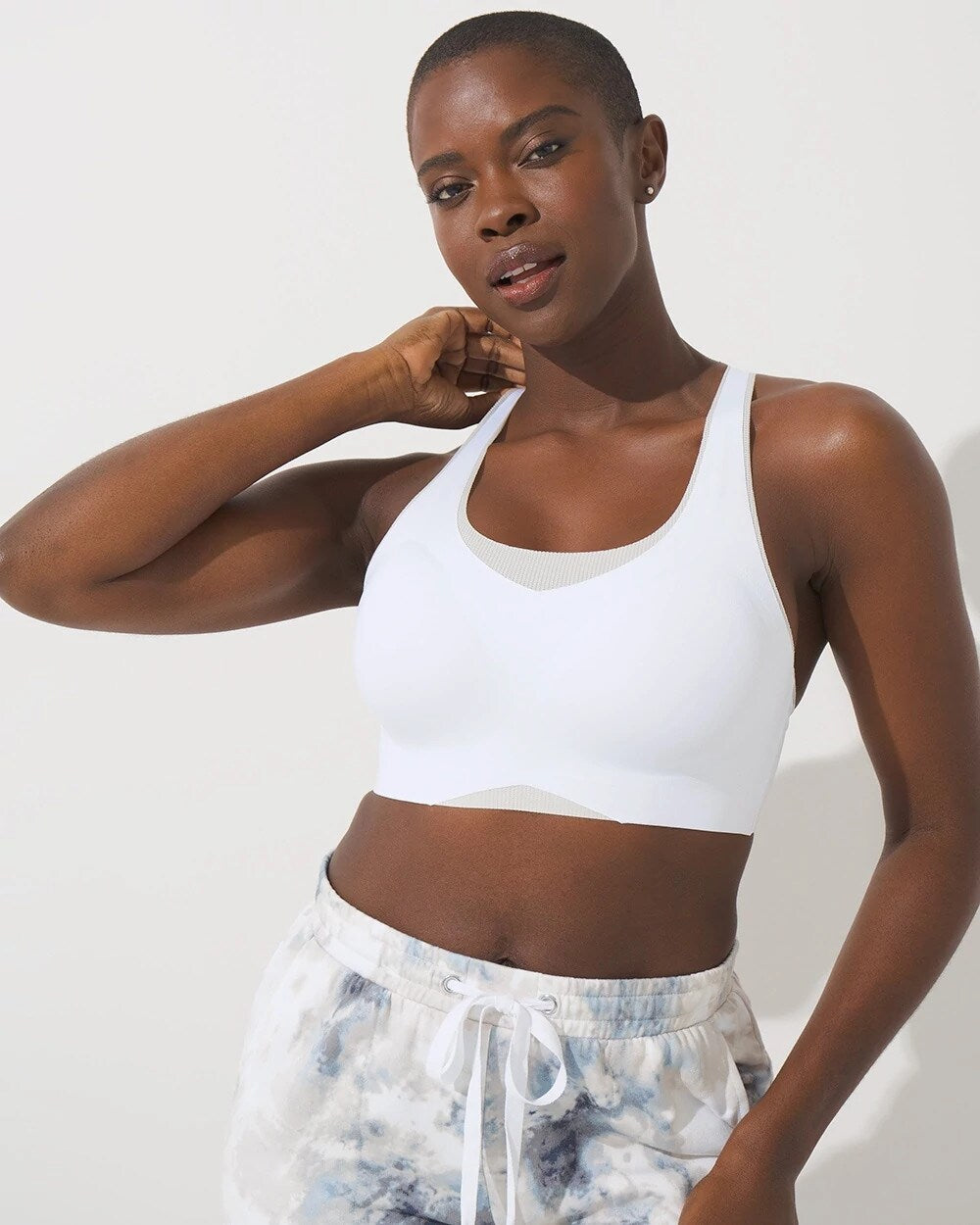 OPTIC WHITE - Racerback Bra | Soma