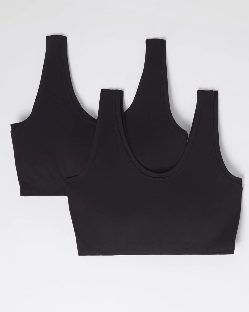 BLACK/BLACK - Bralette 2 Pack | Soma