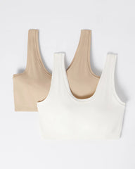 WARM AMBER/ IVORY - Bralette 2 Pack | Soma