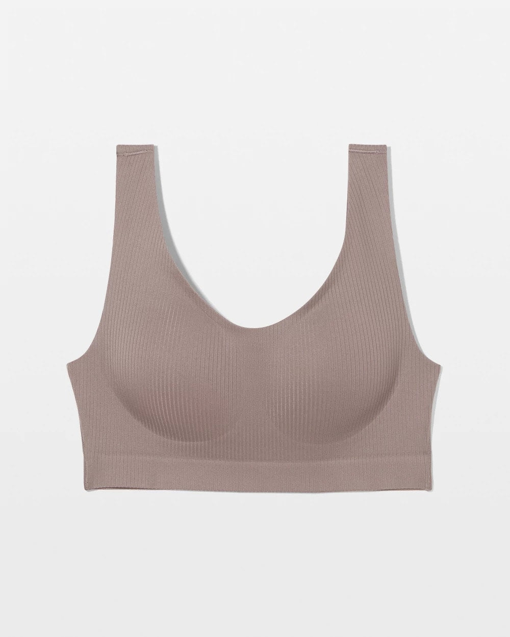 DARK TAUPE - Rib Bralette | Soma