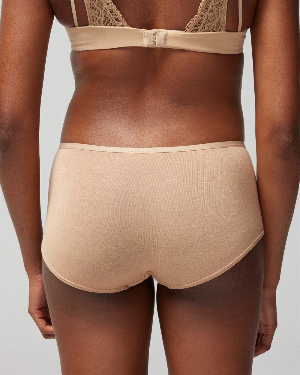 WARM AMBER - Boyshort Panty with Enchanting Lace | Soma