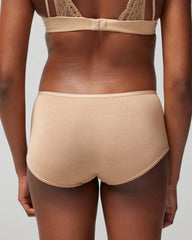 WARM AMBER - Boyshort Panty with Enchanting Lace | Soma