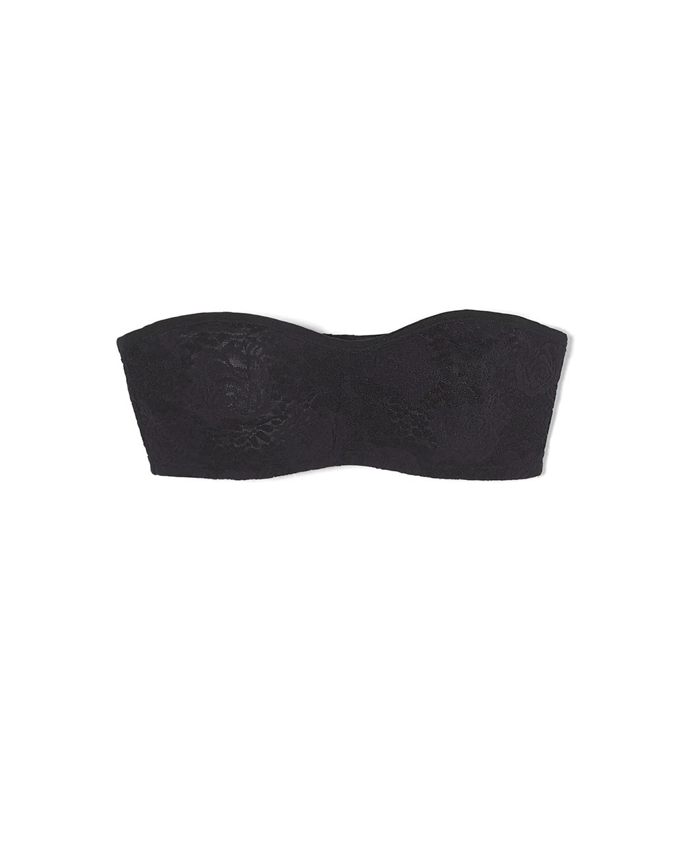 BLACK - Halo Lace Strapless Bra | Soma