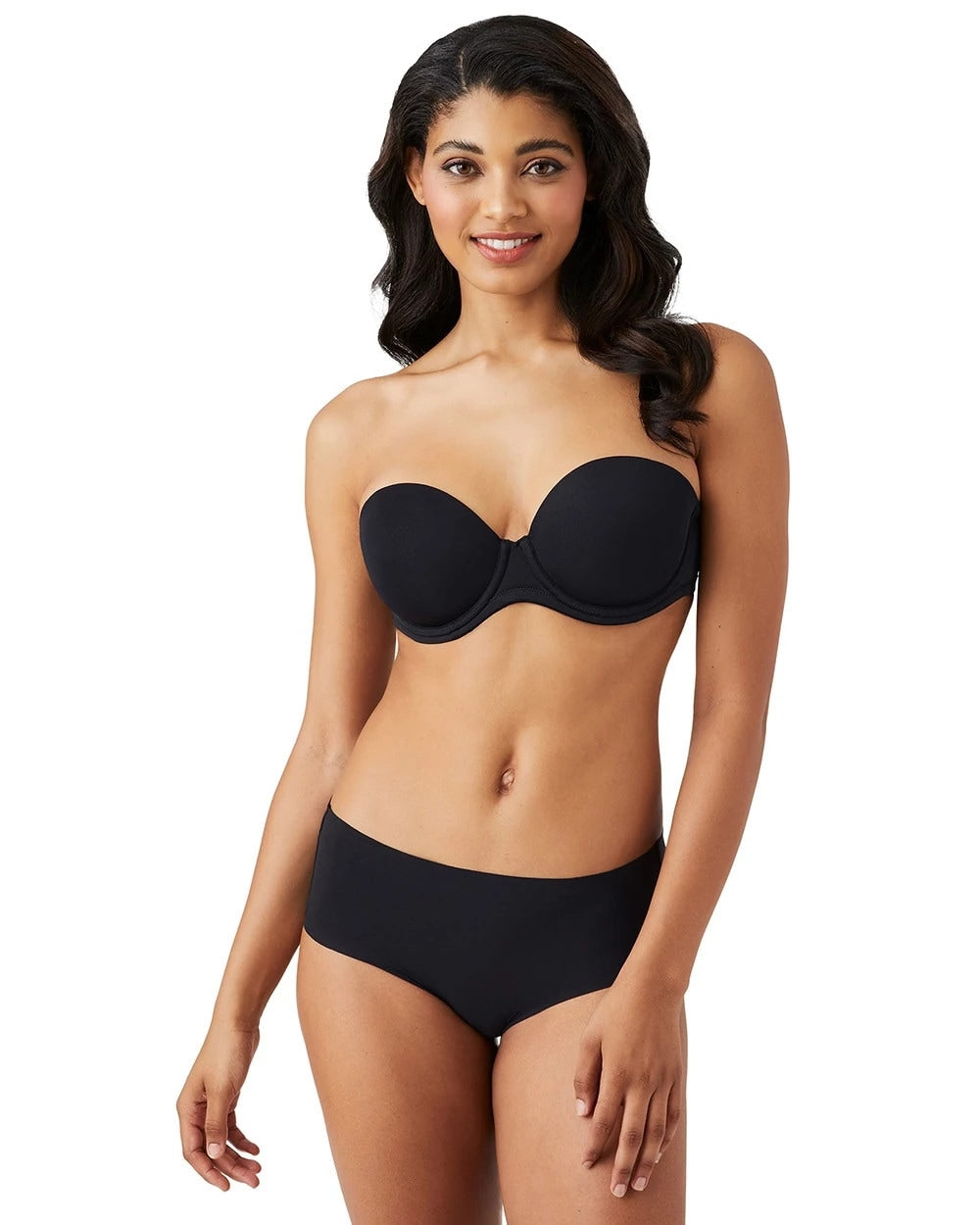 BLACK - Red Carpet Full Figure Strapless Bra | Soma
