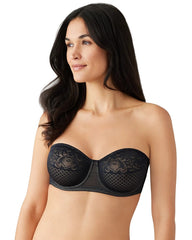 BLACK - Visual Effects Strapless Bra | Soma
