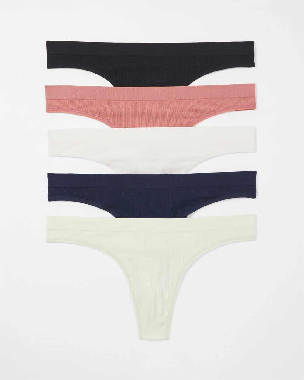 ALOE WASH MULTIPACK - Rib Thong Panty 5 Pack | Soma