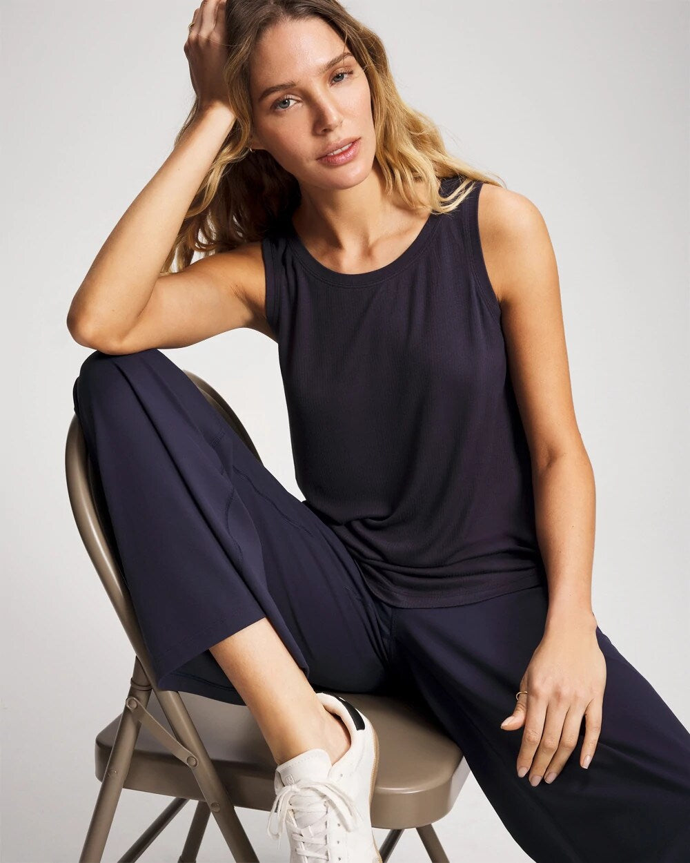 DEEP INDIGO - Rib Knit Tank | Soma