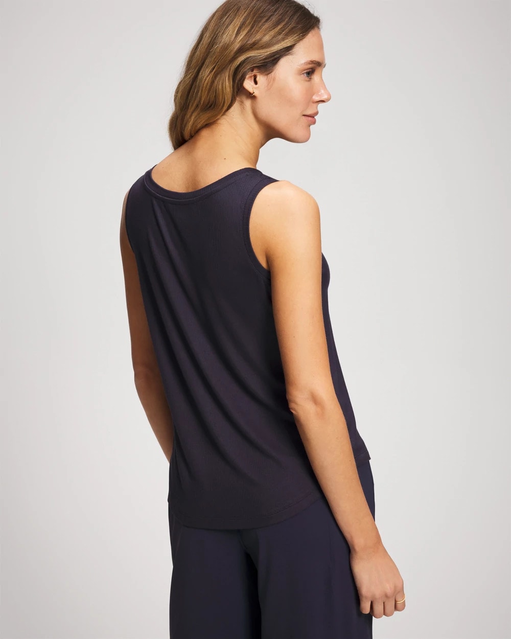 DEEP INDIGO - Rib Knit Tank | Soma