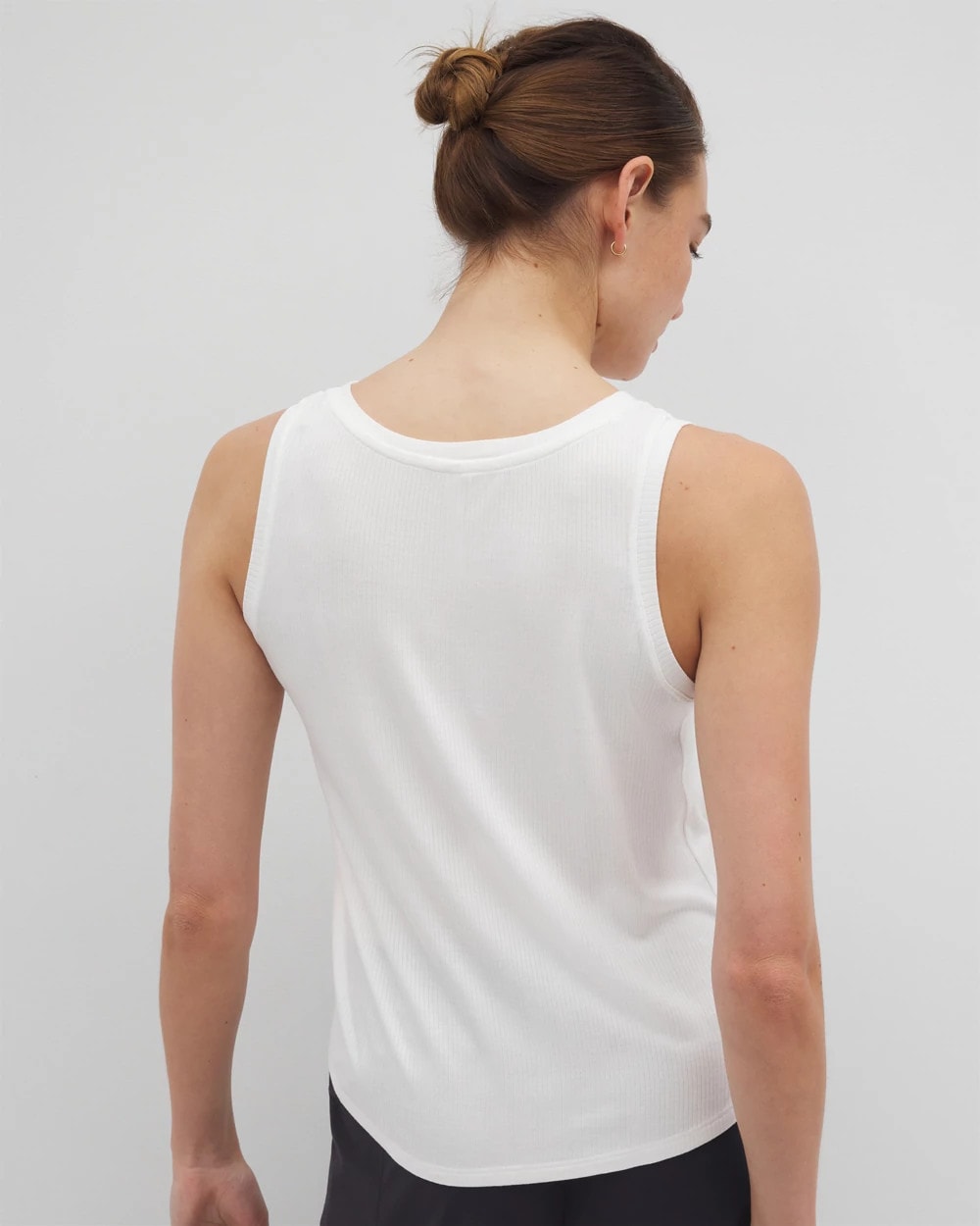 OPTIC WHITE - Rib Knit Tank | Soma
