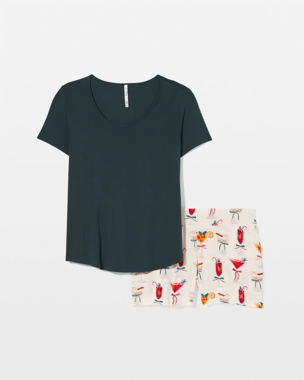 MERRY MIXES CHAMP - Packaged Short-Sleeve Short Pajama Set | Soma