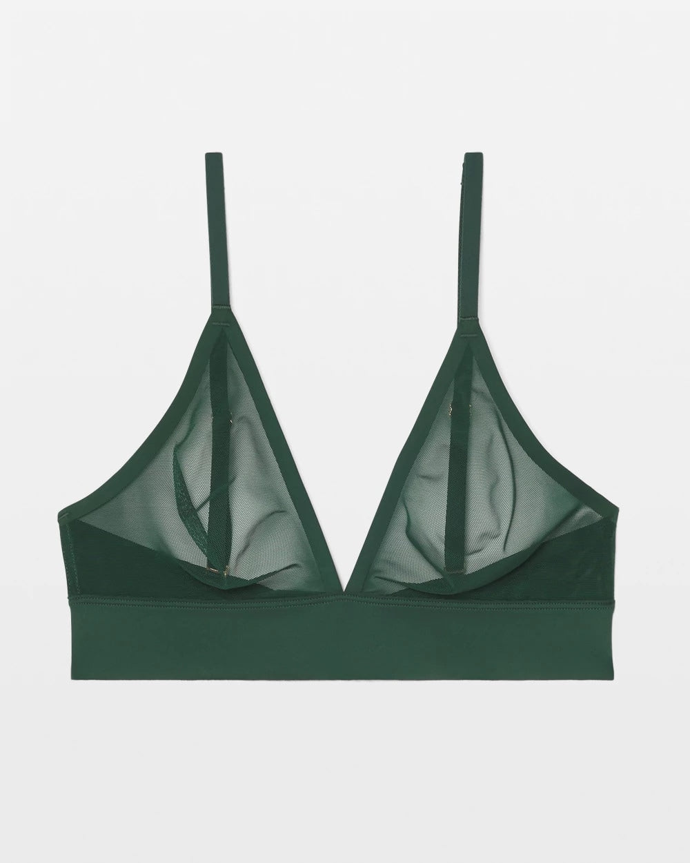 LUSH EMERALD - Triangle Mesh Bralette | Soma
