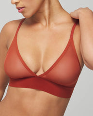 SIERRA REDWOOD - Triangle Mesh Bralette | Soma