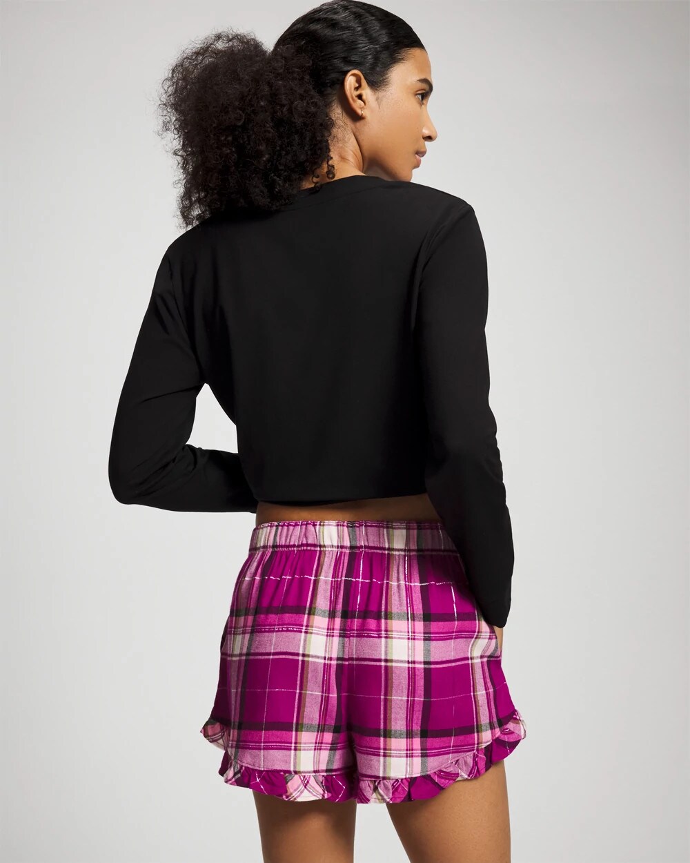 FASHIONABLY PLAID MAGENTA - Pajama Set | Soma