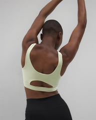 ALOE WASH - High-Neck Yoga Bra | Soma