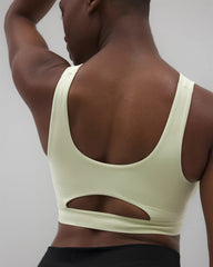 ALOE WASH - High-Neck Yoga Bra | Soma