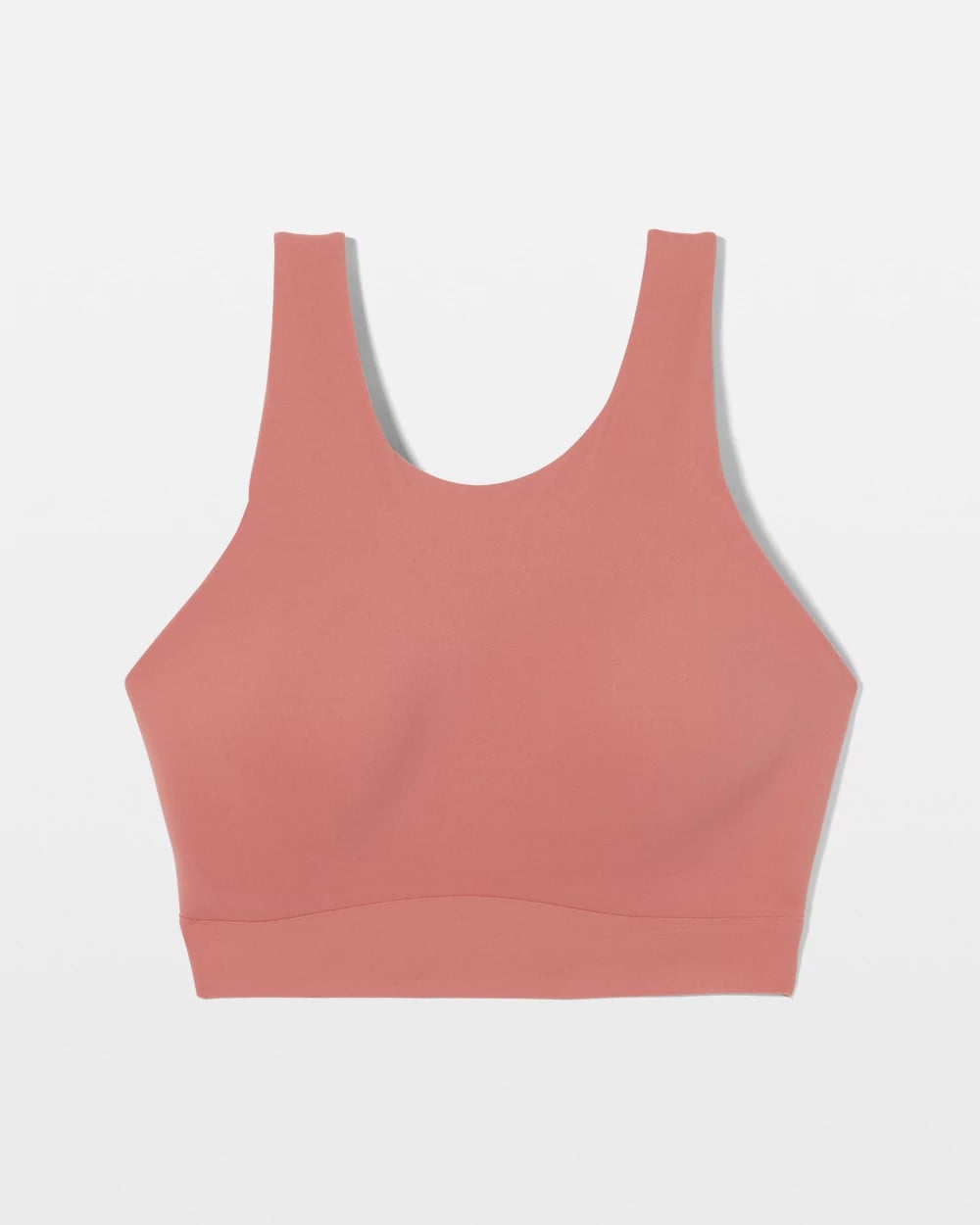 CLAY ROSE - High-Neck Yoga Bra | Soma