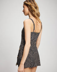 BLACK MULTI - On The Dot Swim Dress | Soma