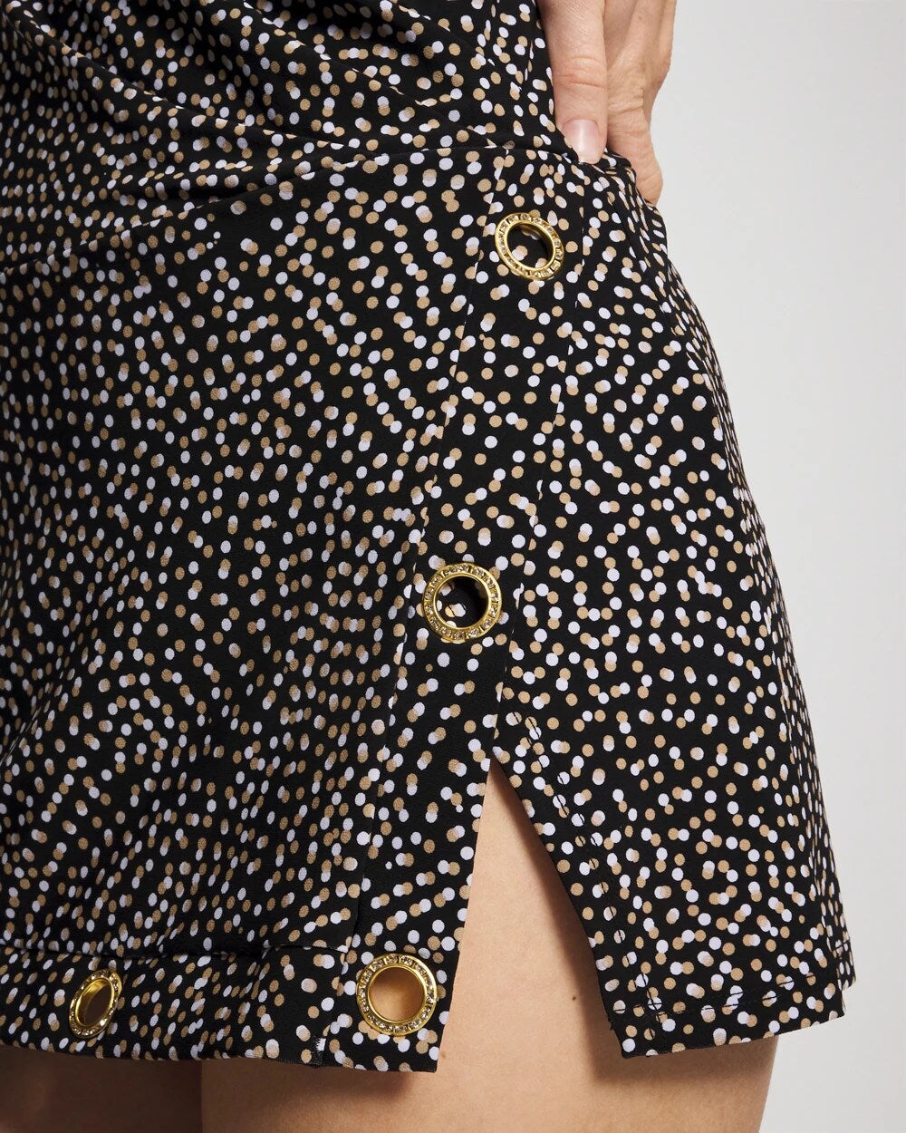 BLACK MULTI - On The Dot Swim Dress | Soma