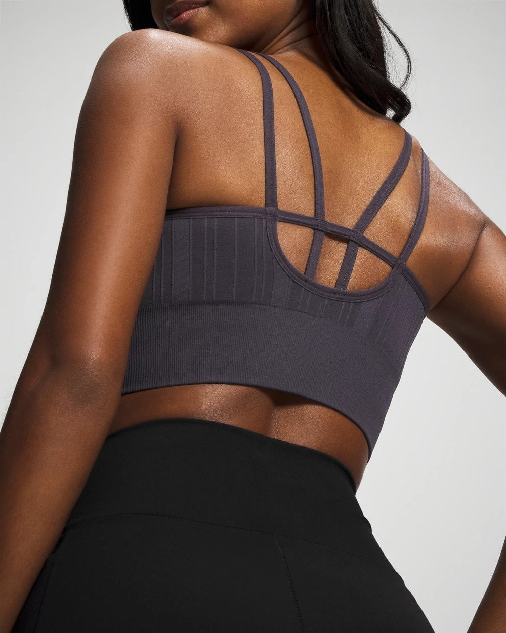 GRAY INK - Seamless Bra With Strappy Back | Soma