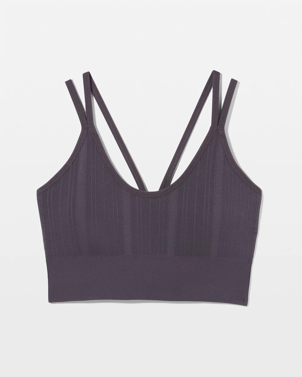 GRAY INK - Seamless Bra With Strappy Back | Soma