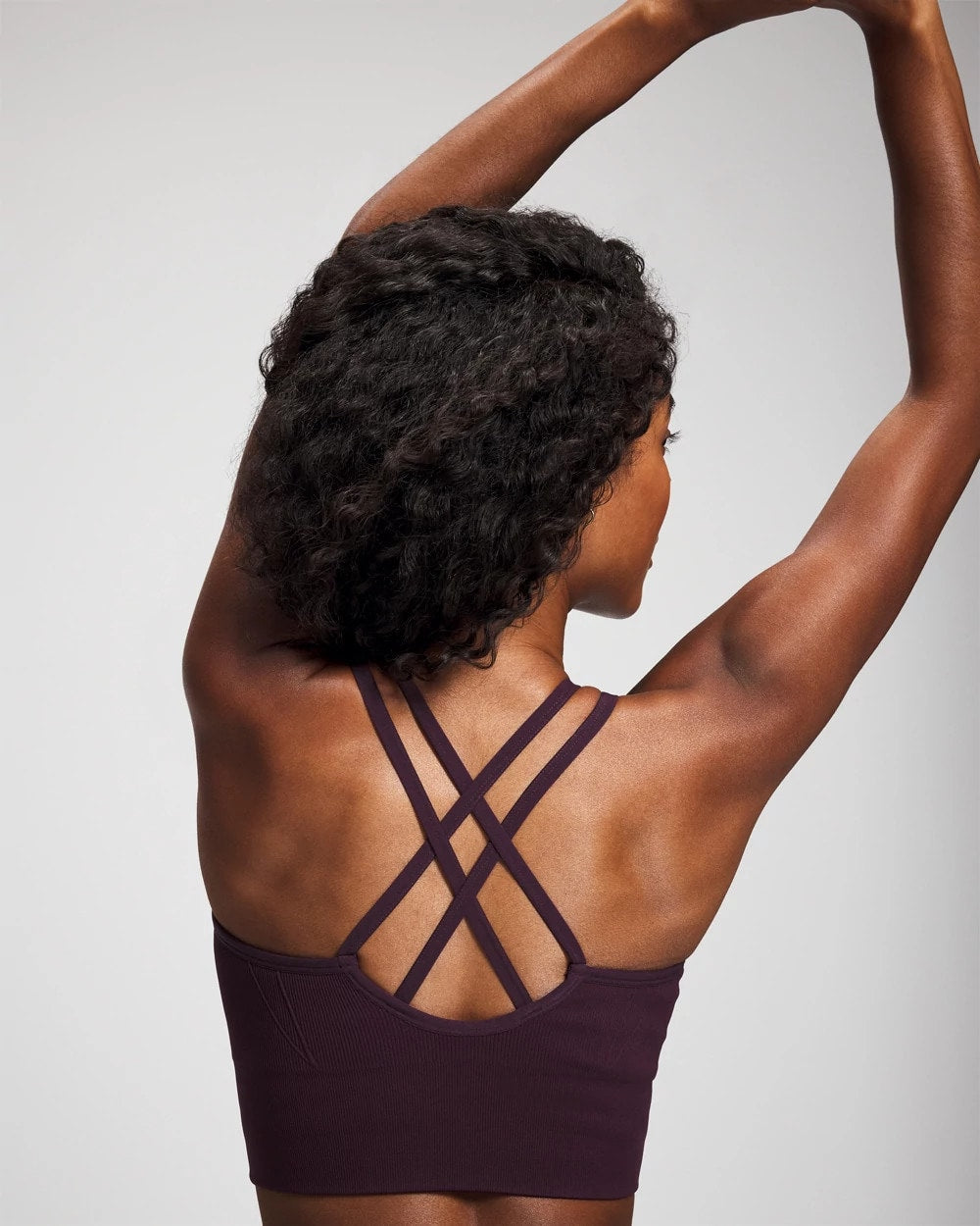 PLUM PERFECT - Longline Bra with Strappy Back | Soma
