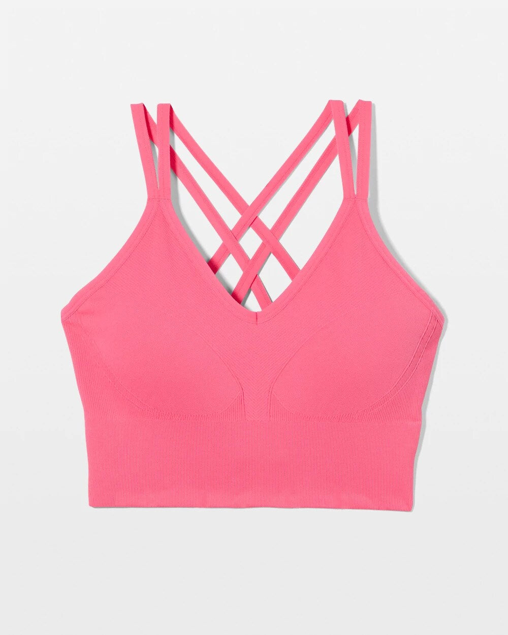 CAMELLIA ROSE - Longline Bra with Strappy Back | Soma
