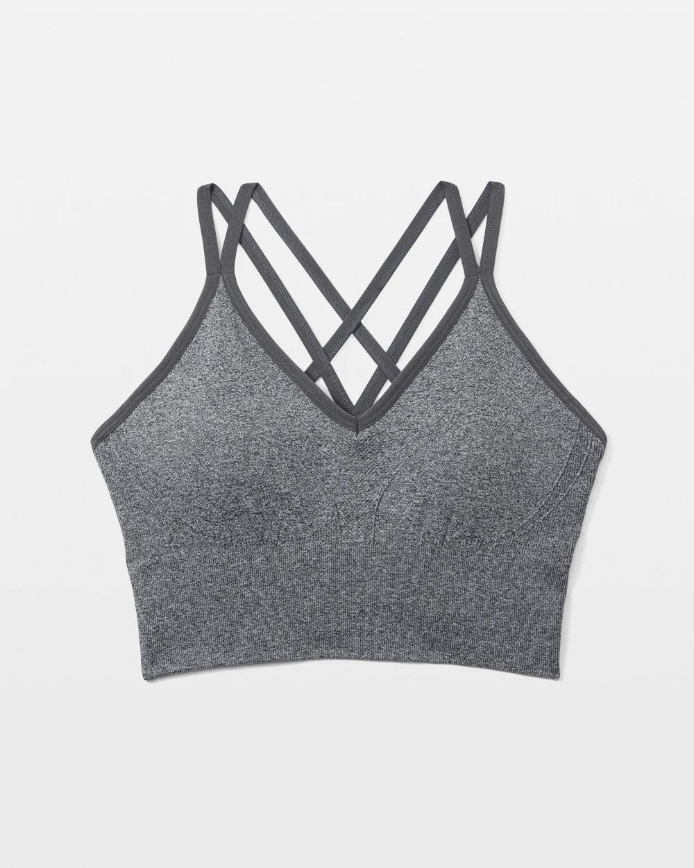 HEATHER OBSIDIAN - Soma Sport Longline Bra with Strappy Back | Soma