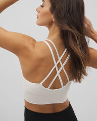 COCONUT - Longline Bra with Strappy Back | Soma