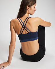 NAVY/INK BLUE - Racerback Yoga Bra | Soma