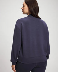 DEEP INDIGO - Modern Modal Bomber Jacket | Soma