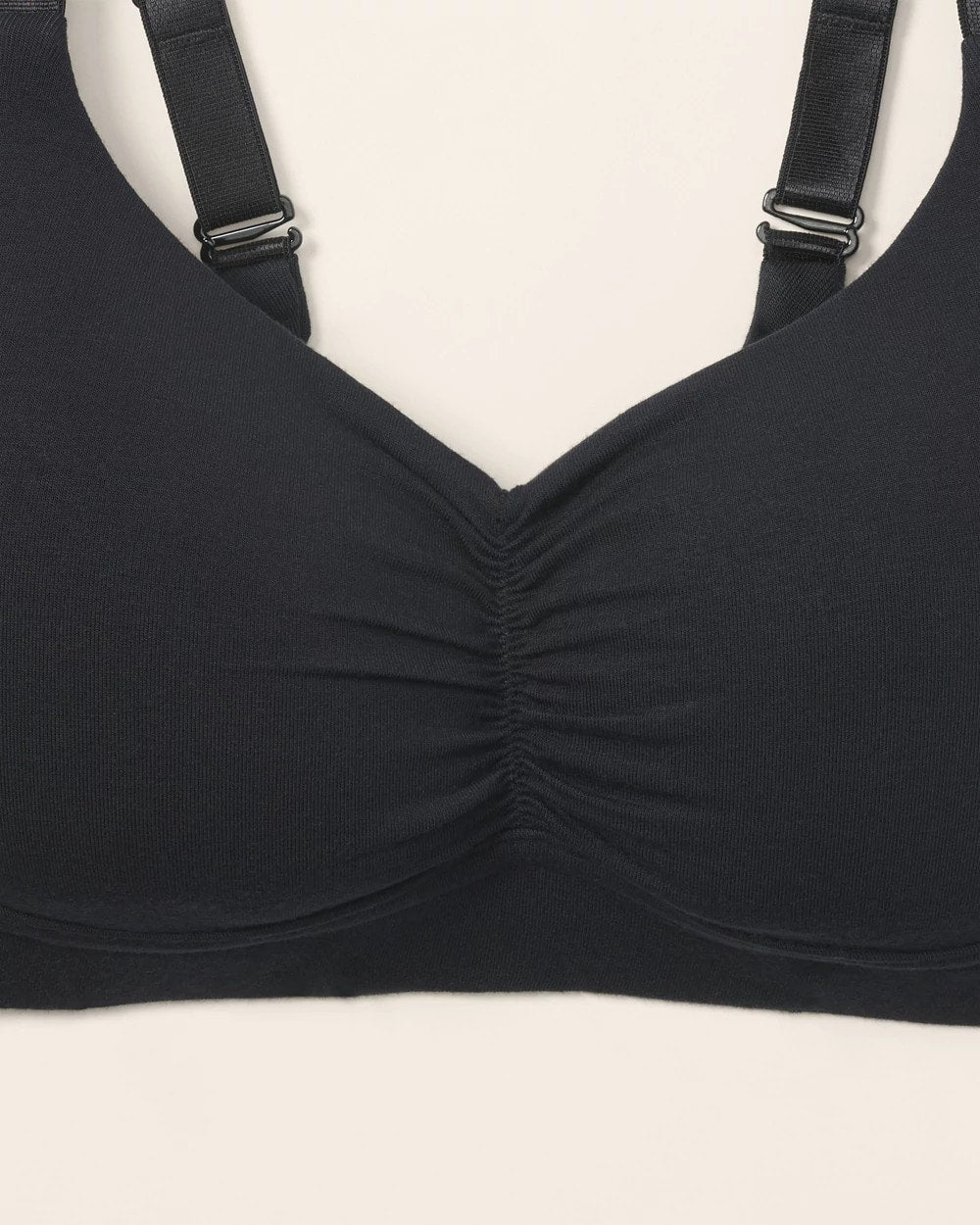 BLACK - Seamless Full Coverage Bra | Soma