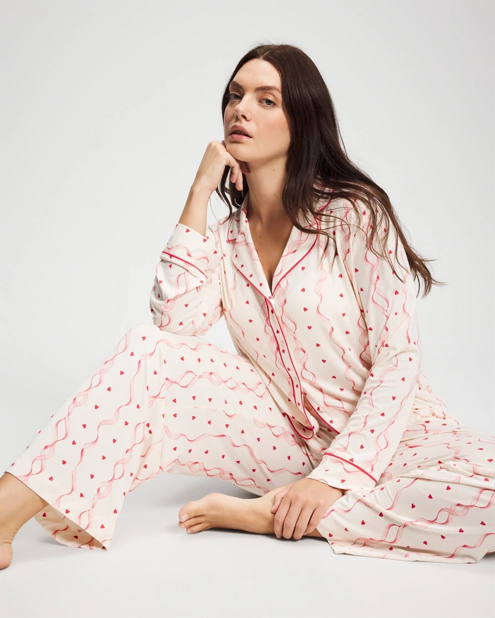 COQUETTE VALENTINE CHAMP - Printed Pajama Pants | Soma