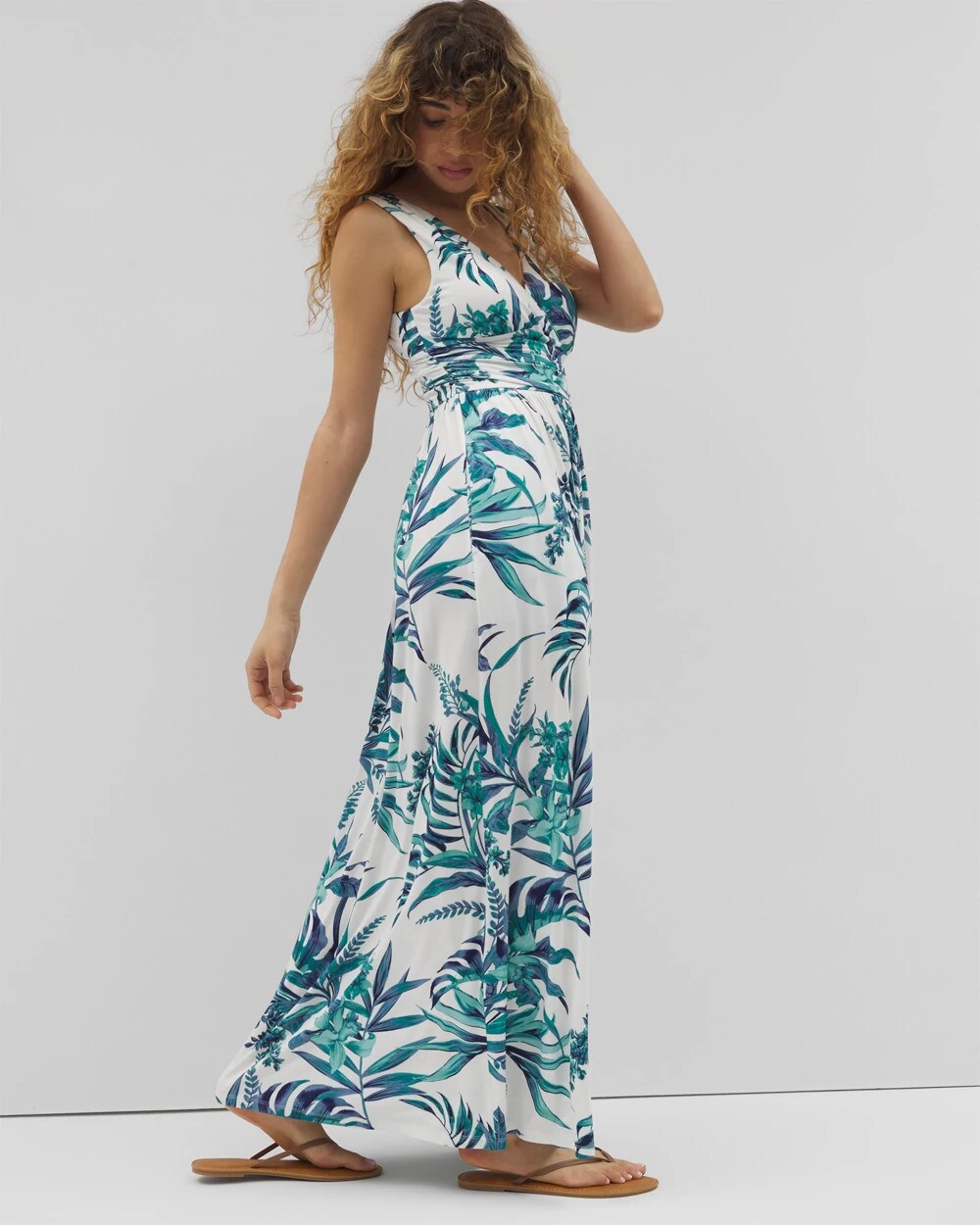 PALM PERFECT G COCONUT - Goddess Maxi Bra Dress | Soma